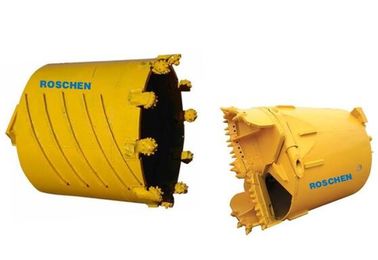Gelbe Länge des Farbfelsen-Bohrungs-Kernstoßbohrer-Drehbohrer-800-1200mm Shell