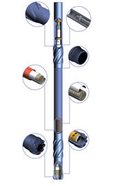Dreifacher Rohr-Kernstoßbohrer für Kernprobe des tiefen Lochs des Öls herkömmliches dreifaches Rohr-Funkleitungs-System