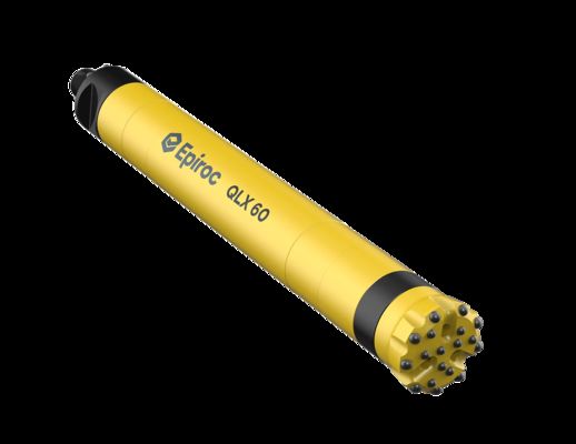 Qualität  EPIROC QLX40 DTH Hammer with 125mm Shank Diameter and 12-Spline Shank for Iron Ore Blast Hole Drilling Fabrik