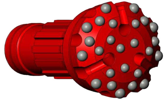 Hinunter die Lochbohrung