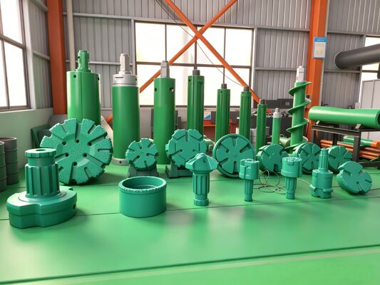 Qualität  DTH Button Bits with Tungsten Carbide, Optimized Flushing, and Proprietary Cemented Carbide Buttons for Down The Hole Drilling Fabrik