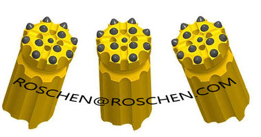 GT 60 127mm ziehen Knopf-Stückchen-Spitzenhammerbohren für Felsen-Bohrgeräte mit Raupen-Ölplattform zurück