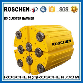 Riesiges Hammer-Gebrauchsstrommast-Gruppen-Bohrgerät für stellt elektrische Pole-Sockel im Hardrock her