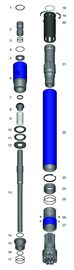 Mincon MX5456 Faden des Rückseiten-Zirkulations-Hammer-4 1/2“ Remet für Erforschungs-Mineral-Bohrung